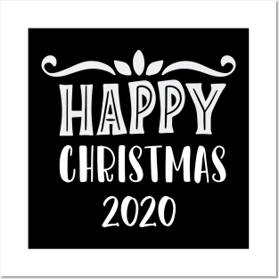 happy 2020 christmas Posters and Art